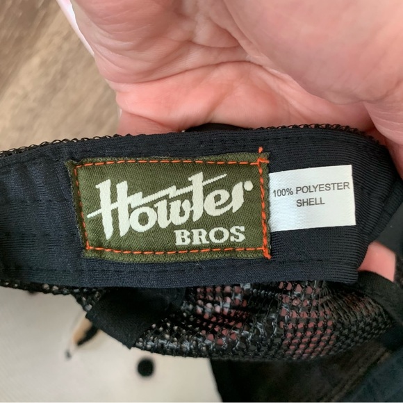 Howler brothers Mens los hermanos black snap back hat - Picture 4 of 5